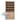 Four-door glass display cabinet with espagnolette locks | 120 x 50 x 228 cm | Prestige Collection