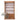 Bookcase with two-door base cabinet | 120 x 39 x 197 cm | Directoire Collection