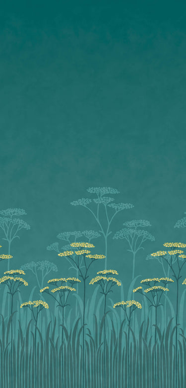 Achillea Aurora | non-woven tapetti | National Trust Papers