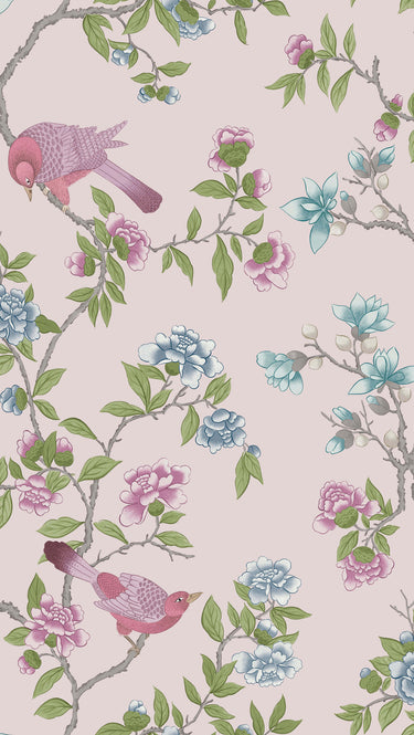 Aderyn China Clay | non-woven tapetti | National Trust Papers IV