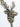 Iron Coat Hook | Antique Brass | Highland Stag