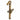 Messinkiset talonumerot 0-9 korkeus 10 cm | Antiikkimessinki | Bee