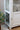 Display Cabinet w. glass doors & shelves H170/L97/W41 cm antique cream