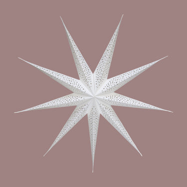 Vintage Paper Star D90 cm antique cream