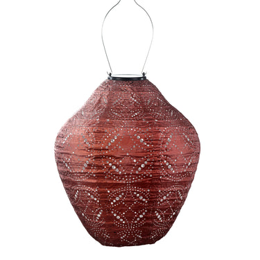 Aurinkokennolyhty Ø30cm | Kupari | Mandela Jar-Lumiz-Sasu’s sisustus- ja huonekaluliike