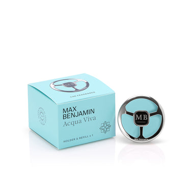 Autotuoksu ja pidike | Car Fragrance Dispenser - Acqua Viva-Max Benjamin-Sasu’s sisustus- ja huonekaluliike
