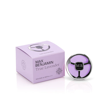 Autotuoksu ja pidike | Car Fragrance Dispenser - True Lavender-Max Benjamin-Sasu’s sisustus- ja huonekaluliike