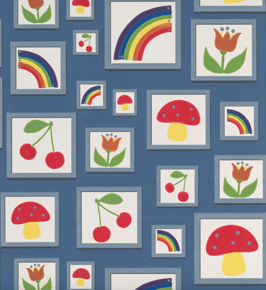 Balance Woad | non-woven tapetti | Storybook Papers
