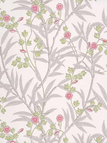 Bamboo Floral Leather | non-woven tapetti | National Trust Papers IV