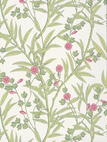 Bamboo Floral Mischief | non-woven tapetti | National Trust Papers IV