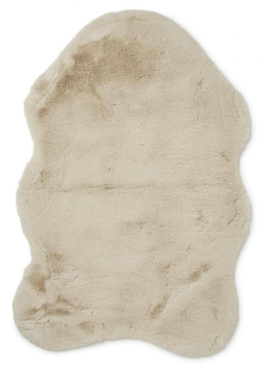 Beige keinoturkismatto tai -talja | 60 x 90 cm | Fluffy-Skinnwille Home-Sasu’s sisustus- ja huonekaluliike