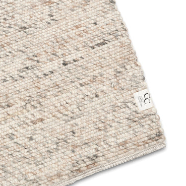 Beige meleerattu 1,5 cm paksu merinovillamatto | Merino Natural Beige-Classic Collection-Sasu’s sisustus- ja huonekaluliike