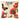 Beige-punasävyinen jacquard-kudottu tyynynpäällinen | 45 x 45 cm | Butterfly Design-yapatkwa - art of the loom-Sasu’s sisustus- ja huonekaluliike