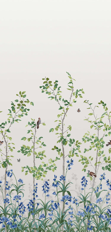 Bird & Bluebell Ceviche | non-woven tapetti | National Trust Papers III