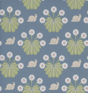 Burges Snail Juniper | non-woven tapetti | National Trust Papers II