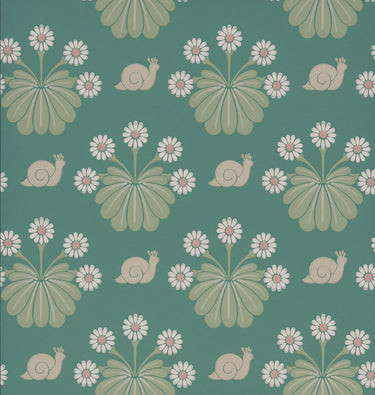 Burges Snail Ocean | non-woven tapetti | National Trust Papers II