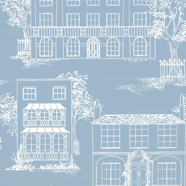Hampstead James Blue | non-woven tapetti | 20th Century Papers-Little Greene-Sasu’s sisustus- ja huonekaluliike