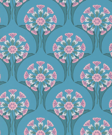 Hencroft Azure | non-woven tapetti | National Trust Papers