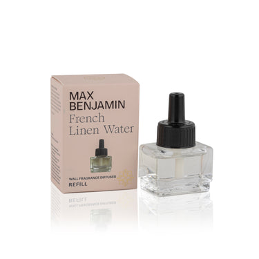 Huonetuoksu täyttöpakkaus 15ml verkkovirralla toimivaan diffuuseriin | French Linen Water-Max Benjamin-Sasu’s sisustus- ja huonekaluliike