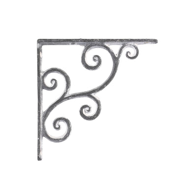 Hyllynkannatin antiikkiharmaa | 14 x 1,5 x 14 cm-Chic Antique-Sasu’s sisustus- ja huonekaluliike