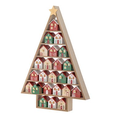 Calvin Calendar, Red, MDF L44xH61,5xW6 cm