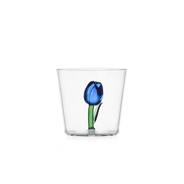 Juomalasi "Blue Tulip" | 34 cl | Botanica Collection-Ichendorf Milano-Sasu’s sisustus- ja huonekaluliike