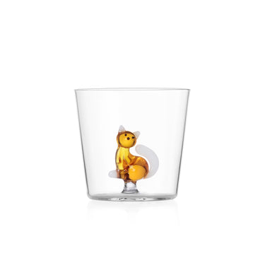 Juomalasi "Cat with white tail" | 35 cl | TABBY CAT-Ichendorf Milano-Sasu’s sisustus- ja huonekaluliike