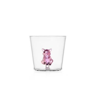 Juomalasi "Pig" | 34 cl | Animal Farm Collection-Ichendorf Milano-Sasu’s sisustus- ja huonekaluliike