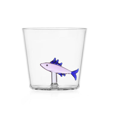 Juomalasi "Pink Sardine" | 35cl | Marine Garden Collection-Ichendorf Milano-Sasu’s sisustus- ja huonekaluliike