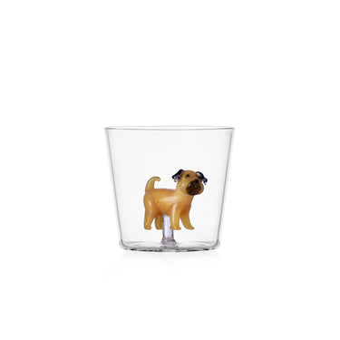 Juomalasi "Pug" | 34 cl | Dogs Collection-Ichendorf Milano-Sasu’s sisustus- ja huonekaluliike
