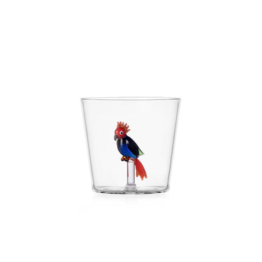 Talking Trees - Tumbler red/blu cockatoo