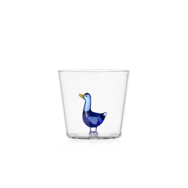 Juomalasi sininen hanhi blue goose | 34 ml | ANIMAL FARM-Ichendorf Milano-Sasu’s sisustus- ja huonekaluliike