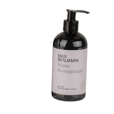 Käsi- ja vartalosaippua | 300 ml | White Pomegranate-Max Benjamin-Sasu’s sisustus- ja huonekaluliike