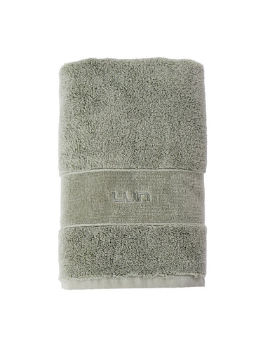 Käsipyyhe Ash Green | 50 x 80 cm | Organic Elegance-Luin Living-Sasu’s sisustus- ja huonekaluliike