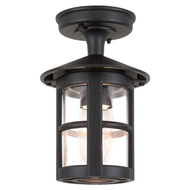 Kattovalaisin musta | Ulkokäyttöön | ⌀15 x 23,5 cm | Hereford | (IP43)-Elstead Lighting-Sasu’s sisustus- ja huonekaluliike