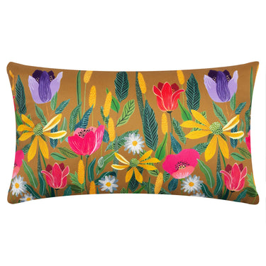 Kelta-vihreäsävyinen sisustustyyny | Myös ulkokäyttöön | 50 x 30 cm | House of Bloom Celandine-Riva Home-Sasu’s sisustus- ja huonekaluliike