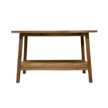 Kierrätystiikkinen puunvärinen konsolipöytä | 120 x 40 x 80cm | Sara-Design by Sasu's-Sasu’s sisustus- ja huonekaluliike