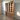 Kierrätystiikkinen puunvärinen lasivitriini | 160x35x225cm | Taranto