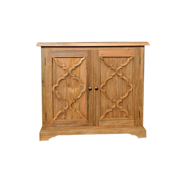 Kierrätystiikkinen puunvärinen senkki puuovilla | 90x40x80cm | Tames-Design by Sasu's-Sasu’s sisustus- ja huonekaluliike