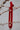 Anniversary Christmas Bauble w. velvet ribbon D8 cm cherry
