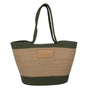 FOUR LEAF CLOVER FLAMENCOS - BEACH BAG - MEDIUM 50 X 29 CM