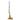 Kynttilänjalka Twiga Candle Holder, Gold, Polyresin L19xH32xW9,5 cm