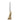 Kynttilänjalka Tausi Candle Holder, Gold, Polyresin L16,5xH28,5xW12,5 cm