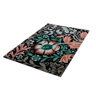 Kynnysmatto vaaleanpuna-musta kookoskuitua | 75 x 45 cm x 1,5 cm | Morris & Co. Dianthus-Entryways-Sasu’s sisustus- ja huonekaluliike