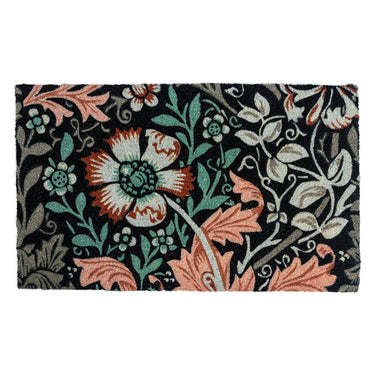 Kynnysmatto vaaleanpuna-musta kookoskuitua | Morris & Co. Dianthus-Entryways-Sasu’s sisustus- ja huonekaluliike