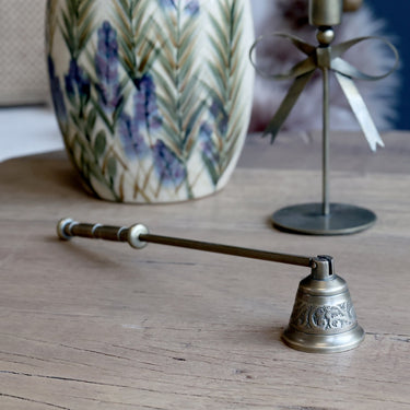 Candle Snuffer L22/D4 cm antique brass