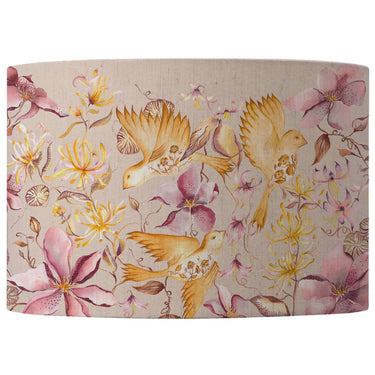Lampunvarjostin pöytä- ja kattovalaisimeen pellava-keltainen | ∅30 x 21 cm | Floella-Riva Home-Sasu’s sisustus- ja huonekaluliike