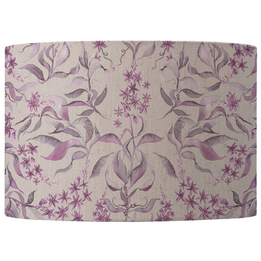 Lampunvarjostin pöytä- ja kattovalaisimeen pellava-purppura | ∅50 x 29cm | Hettie-Riva Home-Sasu’s sisustus- ja huonekaluliike