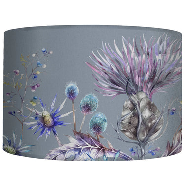 Lampunvarjostin pöytä- ja kattovalaisimeen violetti-harmaa | ∅40 x 25cm | Elysium-Riva Home-Sasu’s sisustus- ja huonekaluliike