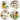 Lasinalunen | ⌀11 cm Wagtails Spring | Nadja Wedin design